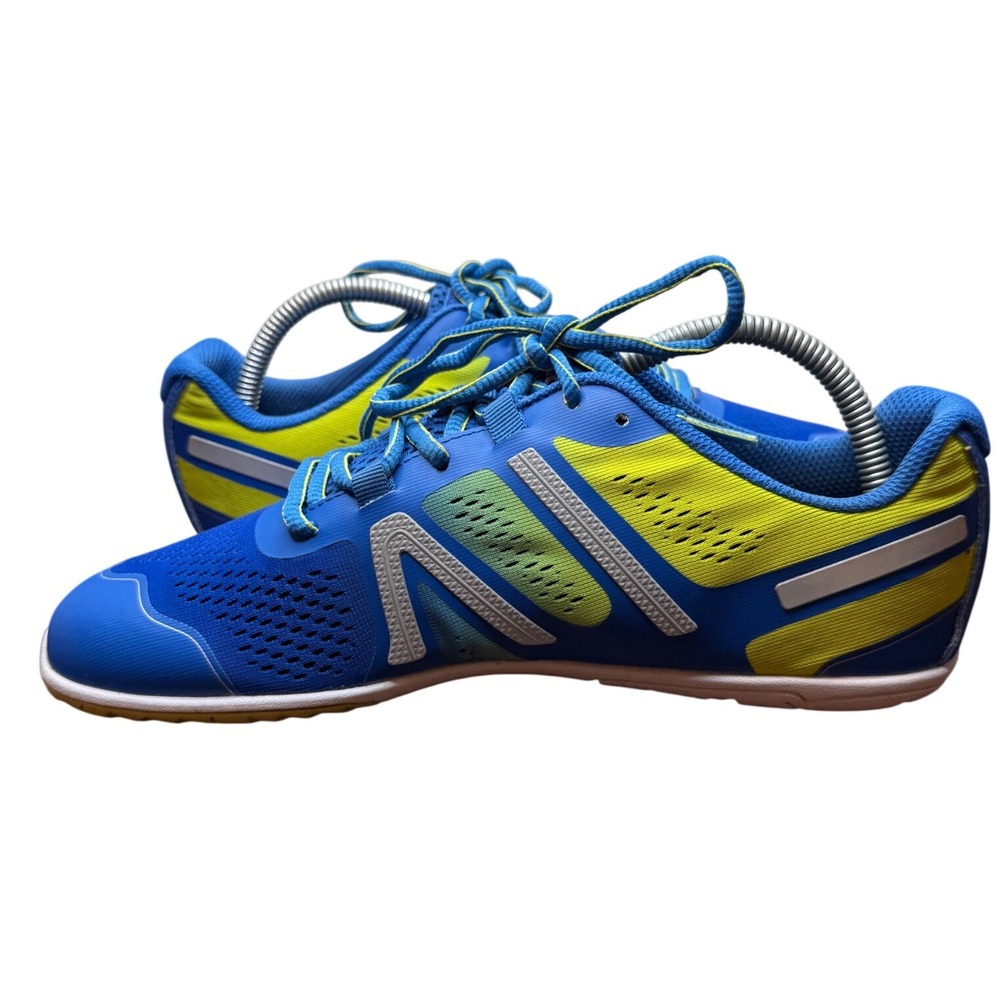 Xero Shoes HFS Mens Road Running Shoes Blue Yellow Minimalist Barefoot Size 8 - Picture 8 of 11